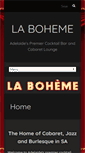 Mobile Screenshot of labohemebar.com.au